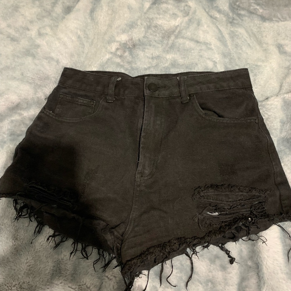 black denim shirt TOBI